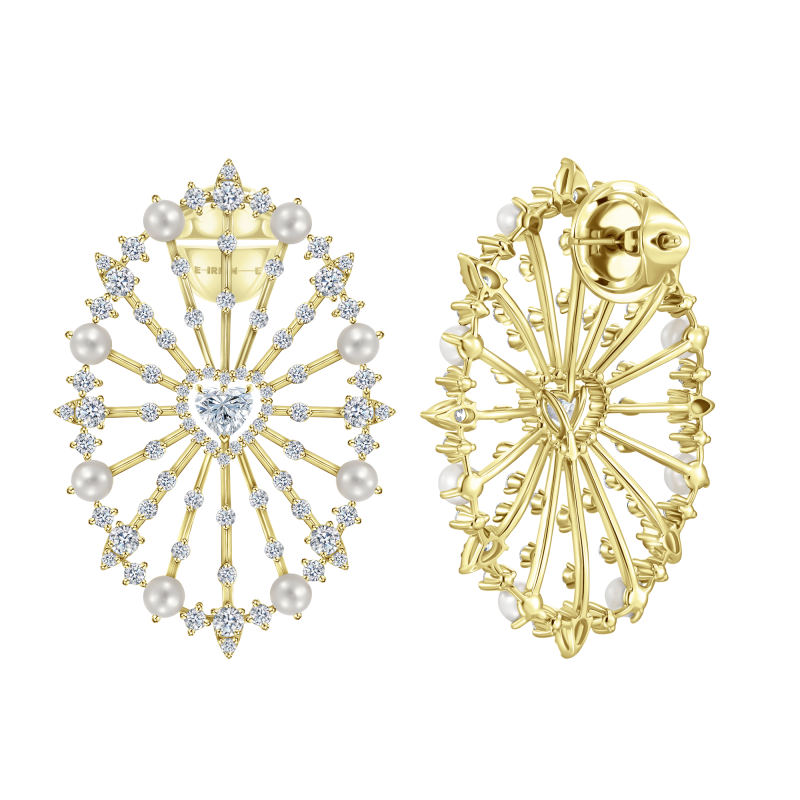 E19-SL-106-5 Серьги (750)