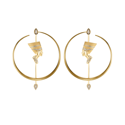 E01-AL-000-12 Серьги (585)