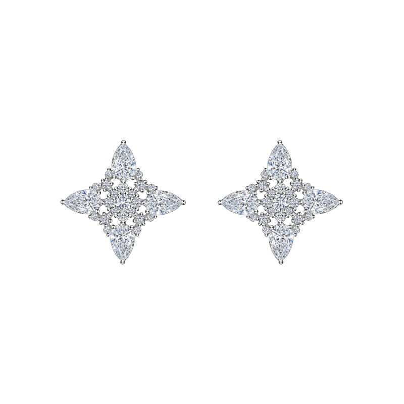 E17-C-000-6 Серьги (750)